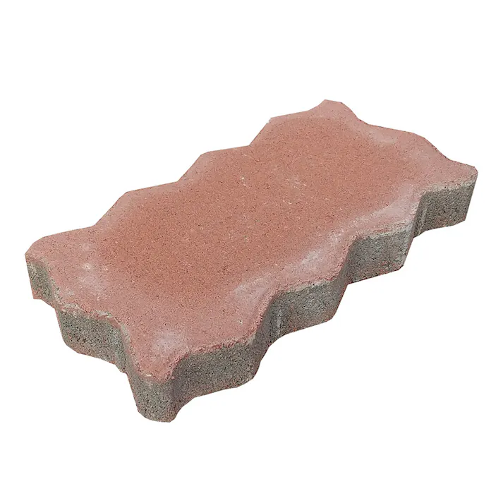 インターロッキング 3cm シングルR-3 レッド