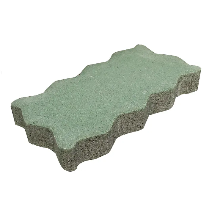 インターロッキング 3cm シングルGN グリーン