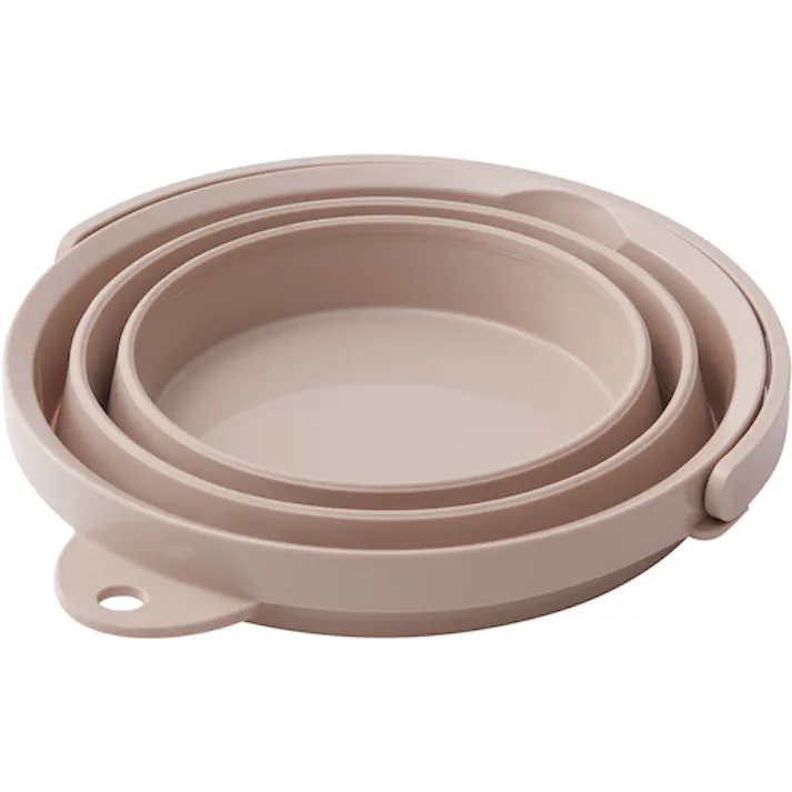 【CAINZ-DASH】伊勢藤 ソフトバケツ8型 ベージュ I614BE【別送品】