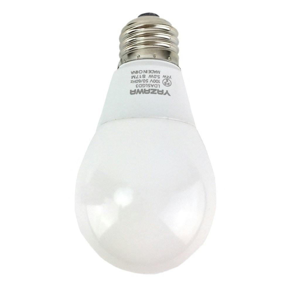 ヤザワ 一般電球形LED電球 40W相当 電球色 調光器対応 LDA5LGD3 | 照明