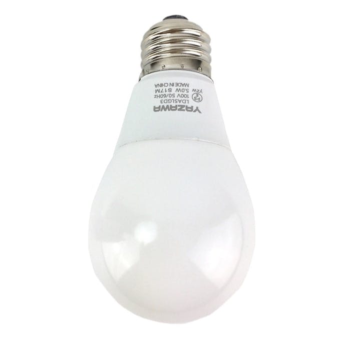 ヤザワ 一般電球形LED電球 40W相当 電球色 調光器対応 LDA5LGD3