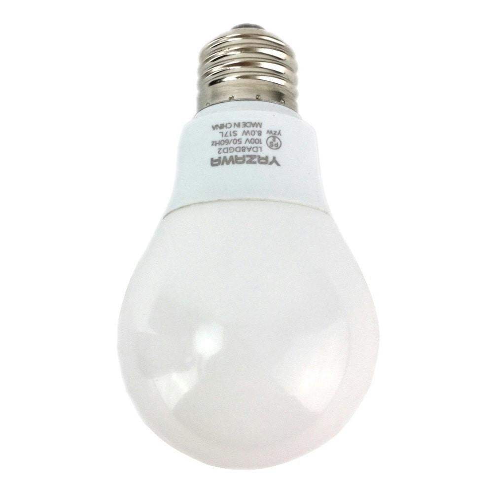 ヤザワ 一般電球形LED 60W相当 昼光色 調光対応 LDA8DGD2 | 照明