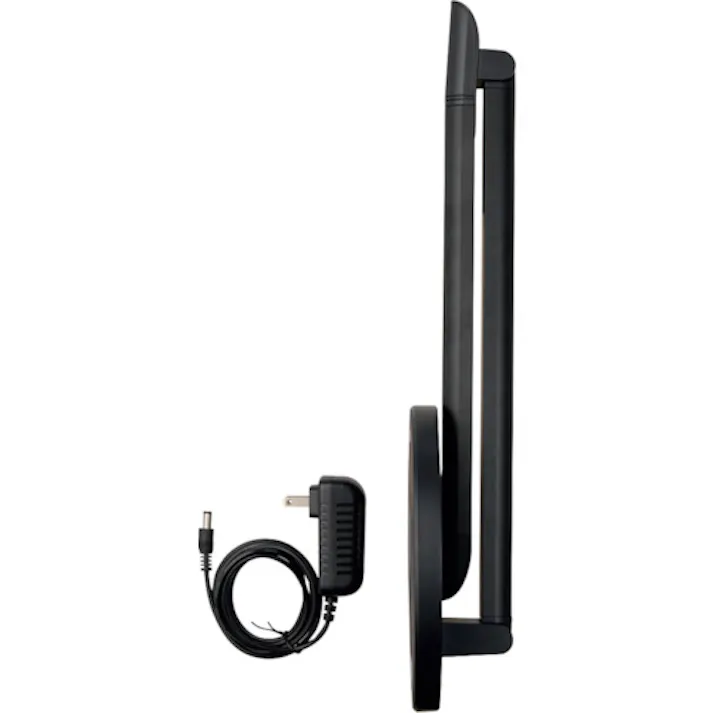 【CAINZ-DASH】ヤザワコーポレーション 調光機能付7W白色LEDスタンドライトBK SDLE07N12BK【別送品】