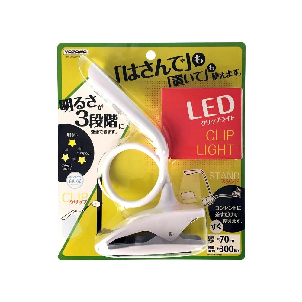 クリップ式LEDライト 白色DL016 4個 - 照明