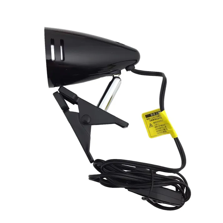 E17電球式クリップライト ブラック CLC40X01BK