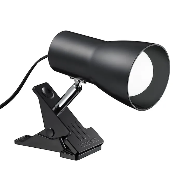 LED電球付属 クリップライト ブラック 昼光色 CLL04D01BK