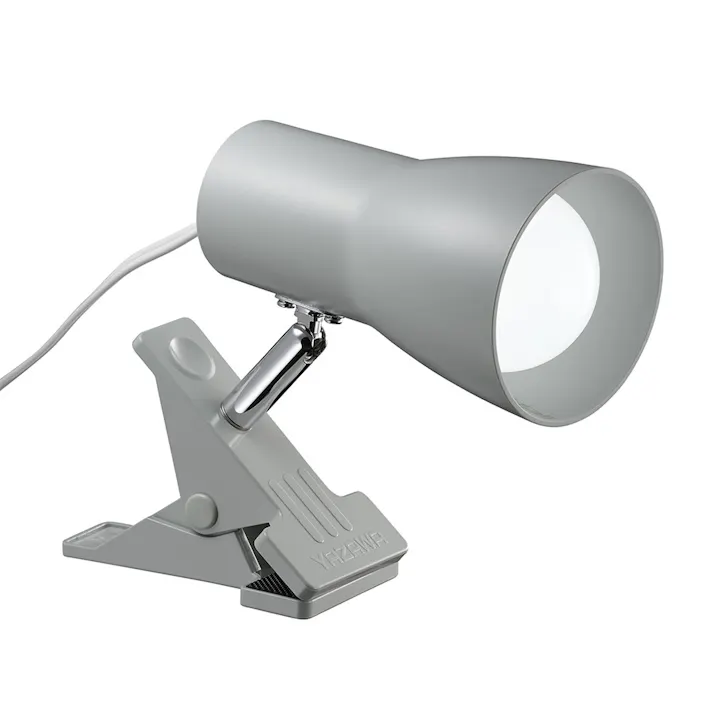 LED電球付属 クリップライト グレー 昼光色 CLL04D01NG