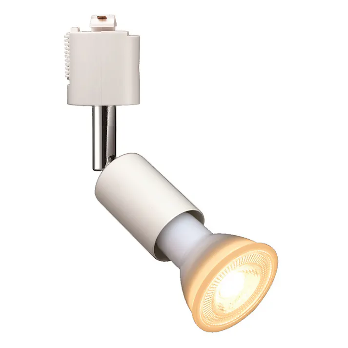 光漏れLEDハロゲン電球付属 スポットライト 非調光 SPLR7LH01WH