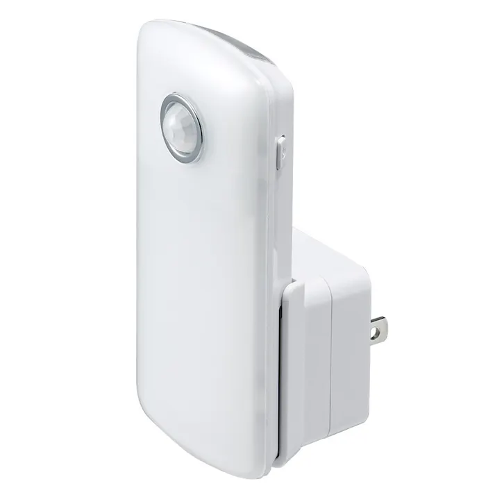 無接点充電式 人感明暗ナイトライト NCHSMN68WH