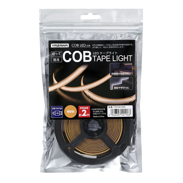 COBテープライト 電球色 2m TPLC012WA