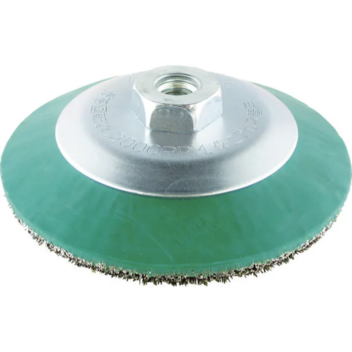 【CAINZ-DASH】工機ホールディングス ベベルワイヤブラシ ねじ式 140mm 0031-6416【別送品】