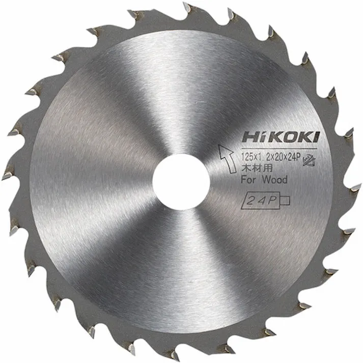 【CAINZ-DASH】工機ホールディングス チップソー(コードレス用) 125mm×20 24枚刃 0032-6250【別送品】
