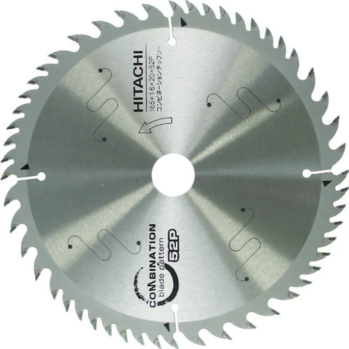【CAINZ-DASH】工機ホールディングス コンビネーションチップソー 190mm×20 変則52枚刃 0033-2052【別送品】