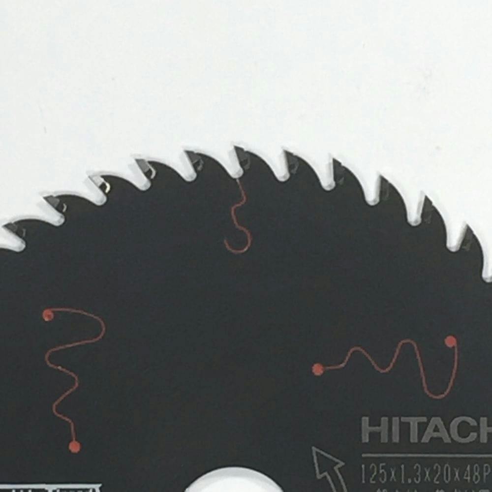 HiKOKI スーパーチップソー ブラック2 125×20mm 48P 0033-4401 | 電動