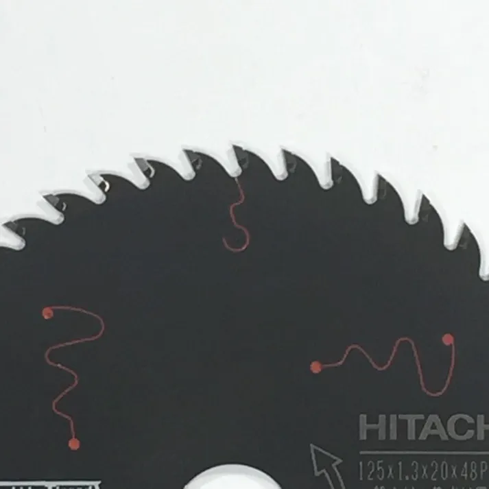 HiKOKI スーパーチップソー ブラック2 125×20mm 48P 0033-4401