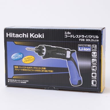 HiKOKI(日立工機) コードレスドライバドリル 3.6V FDB3DL2 電池1個付