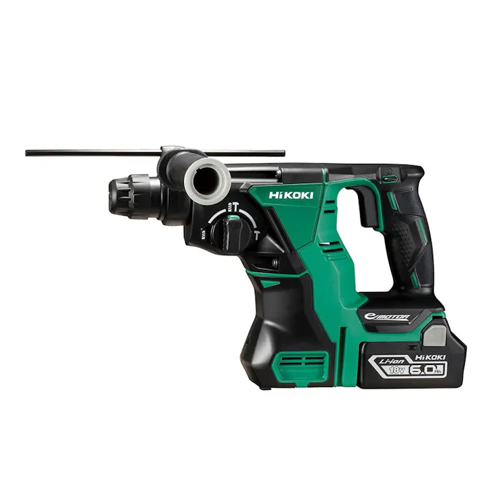 HiKOKI コードレスロータリハンマドリル 18V DH18DBL(2LYPK) 電池2個付