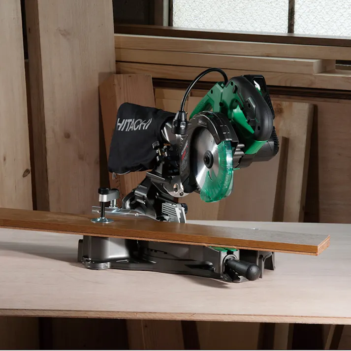 HiKOKI コードレス卓上スライド丸のこ 36V C3606DRA(XP) 電池1個付