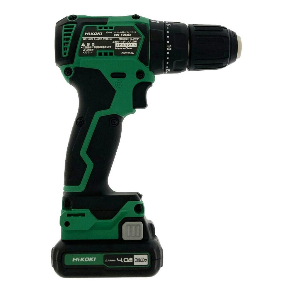 HiKOKI(ハイコーキ) 10.8V コードレス振動ドライバードリル 4.0 HiKOKI(ハイコーキ) 10.8V コードレス振動ドライバードリル 4.0