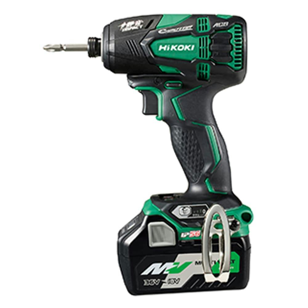 HiKOKI コードレス静音インパクトドライバ 18V WHP18DBL(2LXPK) 電池2個付 電動ドライバー・ドリル HiKOKI コードレス静音インパクトドライバ 18V WHP18DBL(2LXPK) 電池2個付 電動ドライバー・ドリル