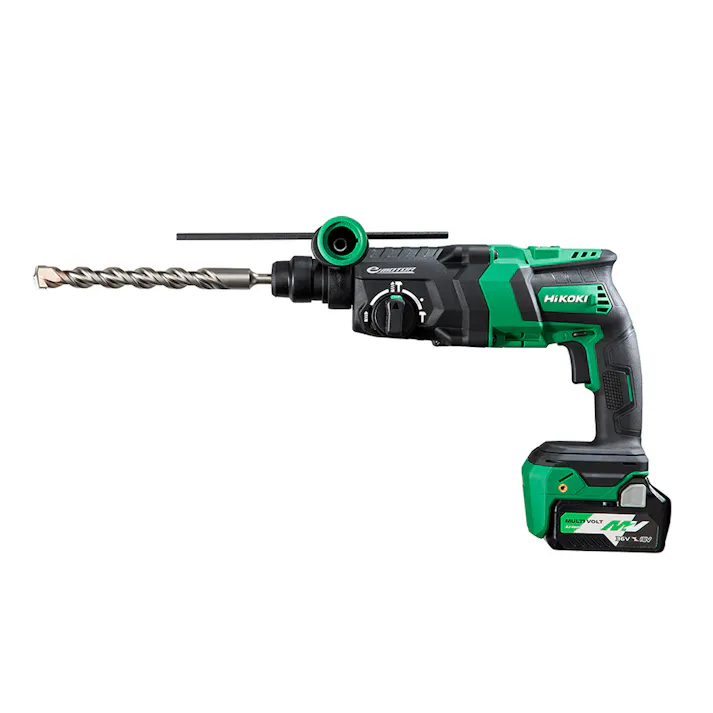 HiKOKI コードレスロータリハンマドリル 18mm 18V DH18DPC(2XP) 電池2個付