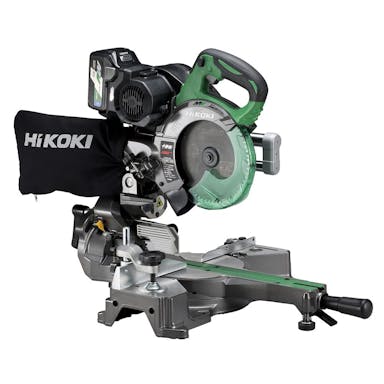 HiKOKI(日立工機) コードレススライド丸ノコ 36V C3606DRB(K)(XPS) 電池1個付