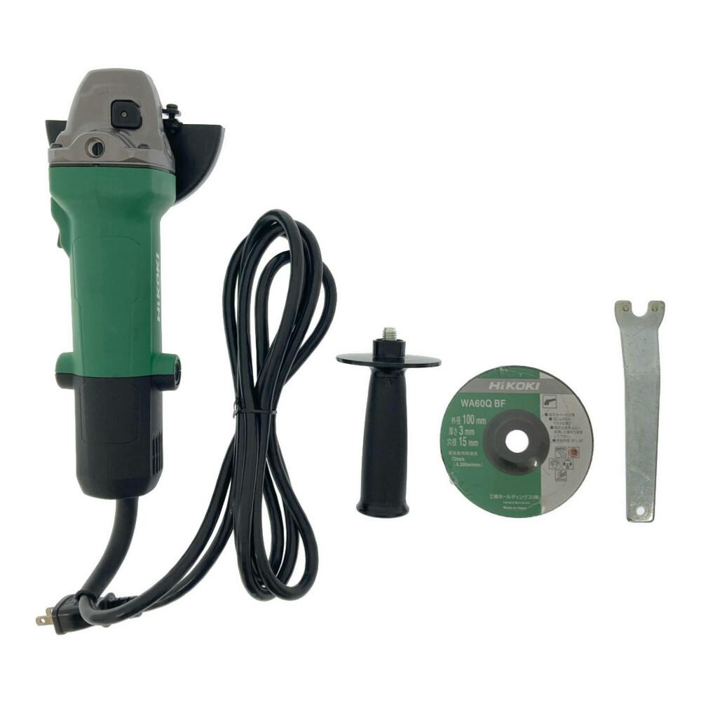 HiKOKI 電気ディスクグラインダ 100mm 100V G10SL6(販売終了