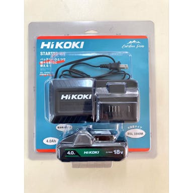 HiKOKI(日立工機) 充電器 スターターキット 18V 4.0Ah UC18YKSL(L)