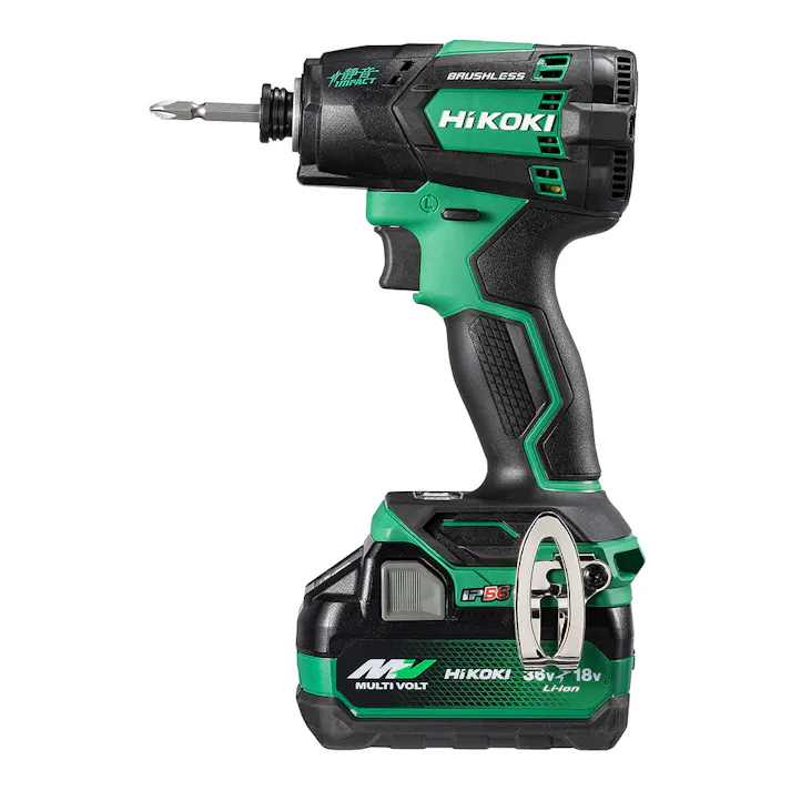 HiKOKI コードレス静音インパクトドライバ 18V WHP18DA(2XPZ) 電池2個付