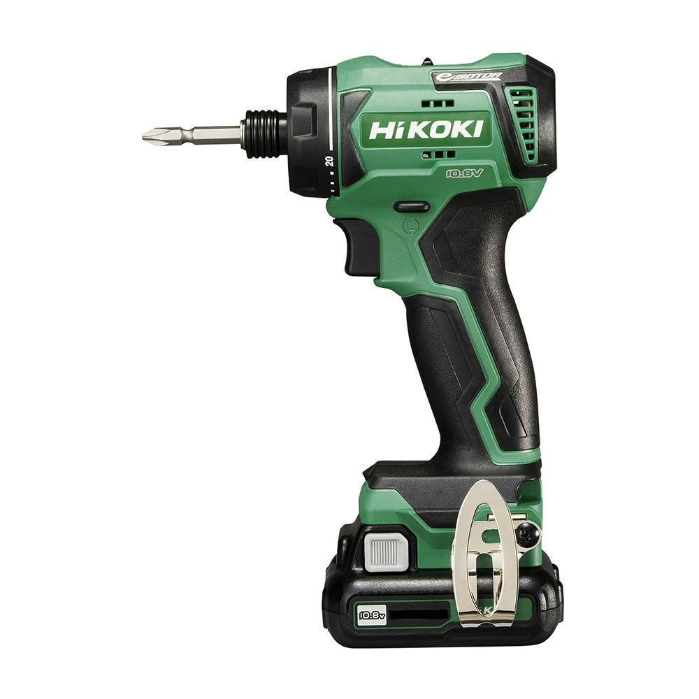 HiKOKI コードレスドライバドリル 10.8V DB12DD2BS 電池2個付＋充電器