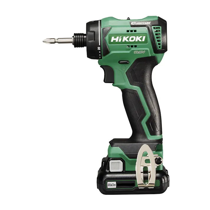 HiKOKI コードレスドライバドリル 10.8V DB12DD2BS 電池2個付+充電器