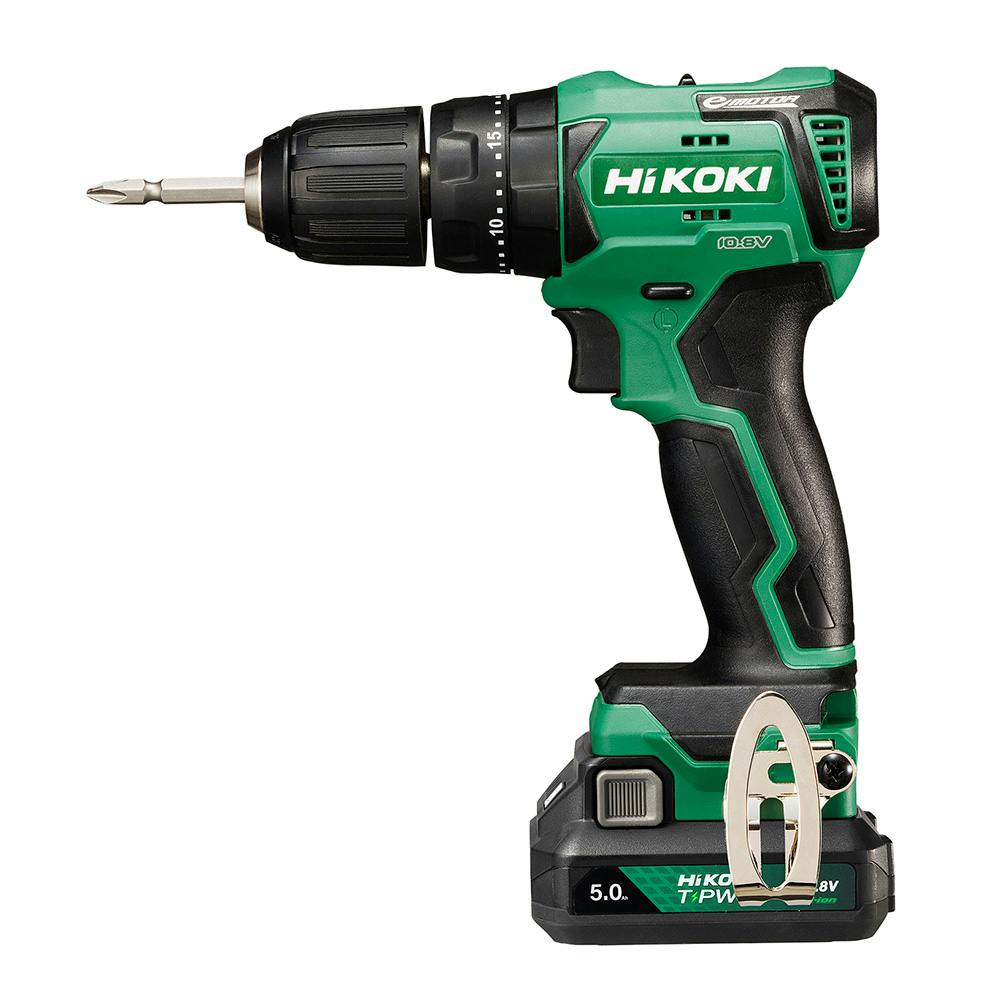 HiKOKI コードレス振動ドライバドリル 10.8V DV12DD(2JS) 電池2個付