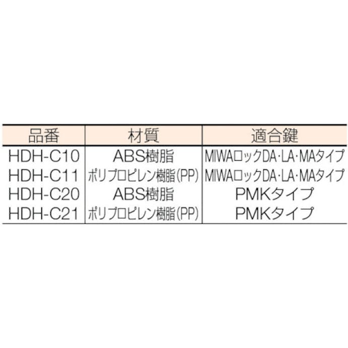 【CAINZ-DASH】日中製作所 サムターンキャップ HDH-C21【別送品】