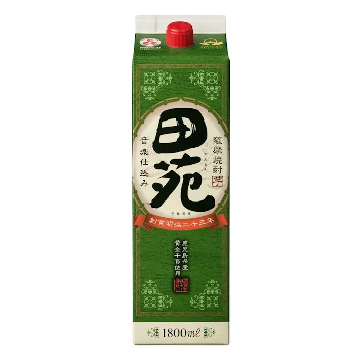 田苑 芋 25度 パック 1800ml【別送品】