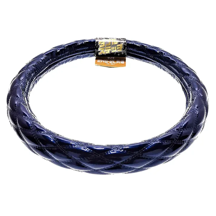 ダブルステッチ ハンドルカバー 2HS/2L ネイビー青 No22