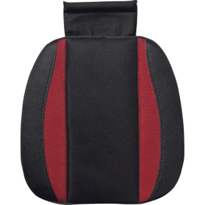 デザインメッシュ シングルクッション レッド/グレー 5273-43