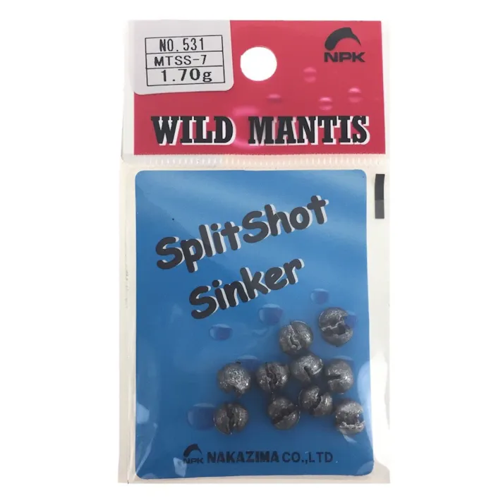 ナカジマ スプリットショットシンカー 7