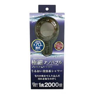 極細 ナノバブル プレミアムシャワーヘッド OR-1084