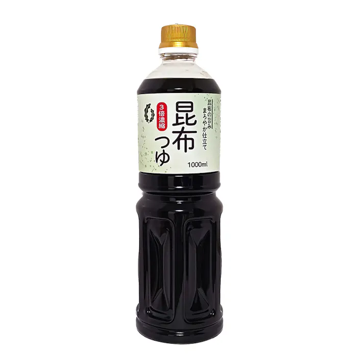 昆布つゆ 3倍濃縮 1000ml