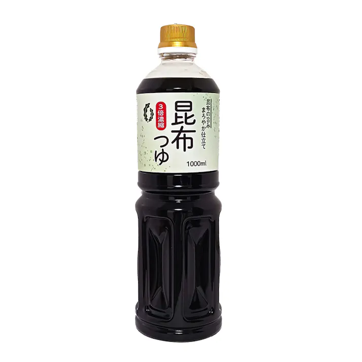 昆布つゆ 3倍濃縮 1000ml