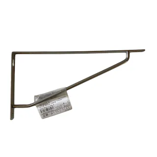 TQOOL ツクール ステンレススレンダー棚受 98126 120mm×240mm