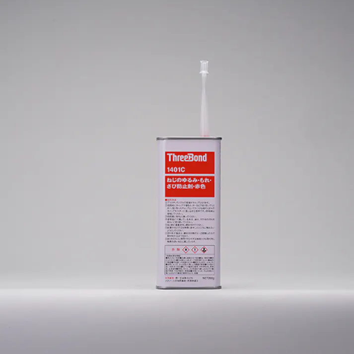 【CAINZ-DASH】スリーボンド ねじのゆるみ・もれ・さび防止剤 ネジロック TB1401C 200g 赤色 溶剤揮散硬化(1401CA) TB1401C-200【別送品】