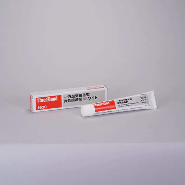 【CAINZ-DASH】スリーボンド 湿気硬化型弾性接着剤 TB1530 150g 白色 広範囲材料接着 標準タイプ(1530AA) TB1530-150【別送品】