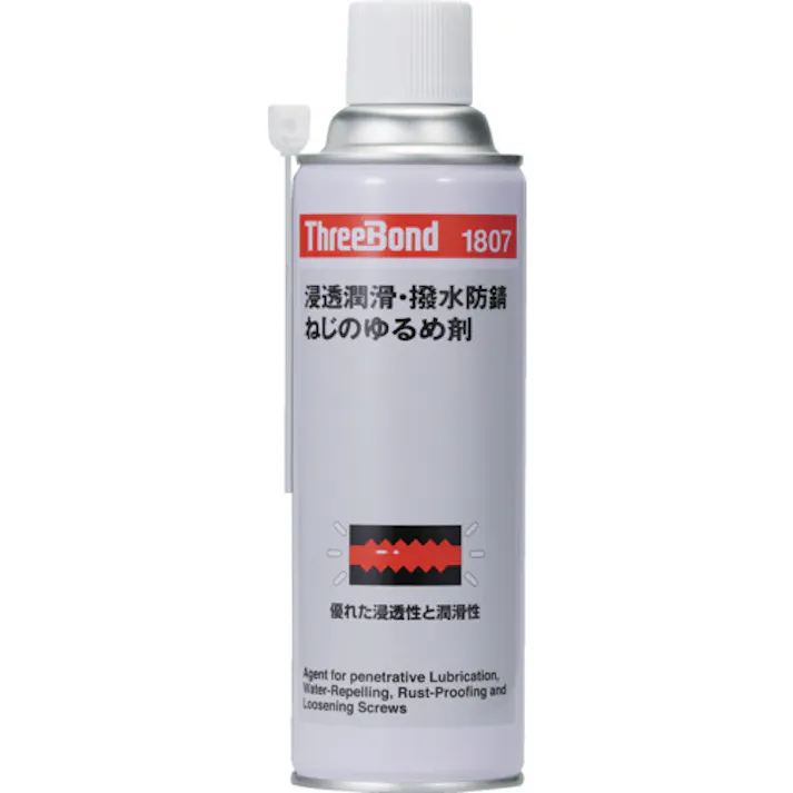 【CAINZ-DASH】スリーボンド 防錆・潤滑剤 TB1807 480ml 淡褐色 有機モリブデン配合 耐荷重性良好(1807AC) TB1807【別送品】