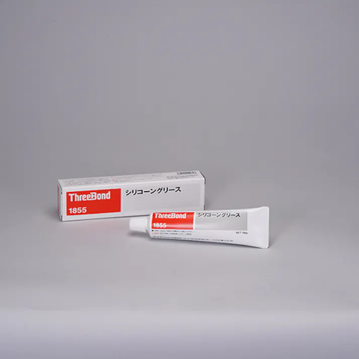 【CAINZ-DASH】スリーボンド 防錆・潤滑剤 TB1855 100g ベージュ色 シリコーングリスタイプ チューブ 耐熱性良好 耐ブレーキ油性良好(1855AJ) TB1855【別送品】