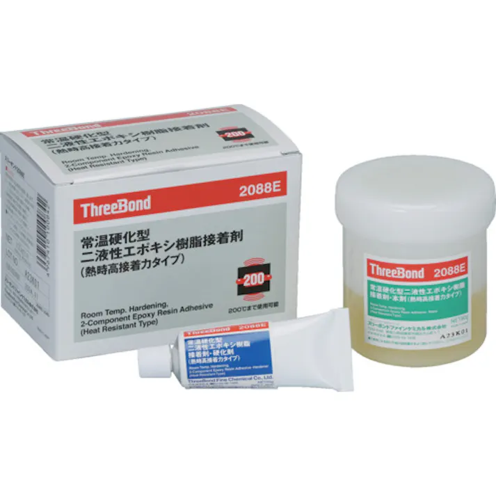 【CAINZ-DASH】スリーボンド エポキシ樹脂 接着剤 TB2088E 100g 本剤+硬化剤セット 熱時高接着力タイプ(2088EG) TB2088E【別送品】
