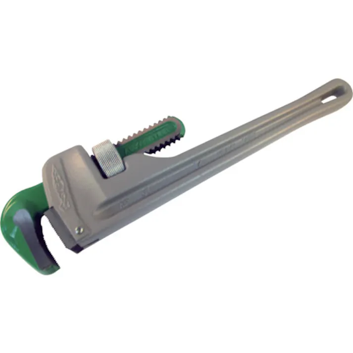 【CAINZ-DASH】スーパーツール アルミ製ストレートパイプレンチ(被覆管専用)本体全長:290 AP350N【別送品】