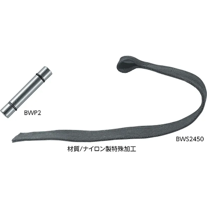 【CAINZ-DASH】スーパーツール アルミ製ベルトレンチ(無傷型) くわえられる管外径:15~280mm 本体全長:300mm BW2L【別送品】