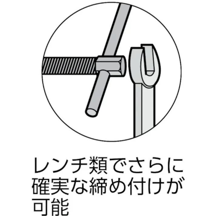 【CAINZ-DASH】スーパーツール シャコ万力(C型)強力ワイドタイプ 125mm カチオン電着塗装 CC-125【別送品】