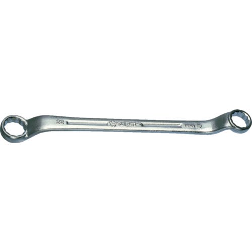 スーパーツール 45°両口メガネレンチ 対辺寸法36×41mm DL-3641 両口めがねレンチ スーパーツール 45°両口メガネレンチ 対辺寸法36×41mm DL-3641 両口めがねレンチ